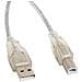 Ca-usba-12cc-0030-tr Usb Kabel 3 M 2.0 Usb B Transparent (ca-usba-12cc-0030-tr)  - Foto miniatura 3
