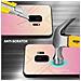 Custodia Compatibile Con Samsung Galaxy S9 In Giallo - Rosa - Coperchio Protettivo Bicolore In Vetro Temperato E Silicone Tpu - Foto miniatura 3