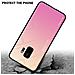 Custodia Compatibile Con Samsung Galaxy S9 In Giallo - Rosa - Coperchio Protettivo Bicolore In Vetro Temperato E Silicone Tpu - Foto miniatura 4