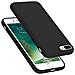 Custodia Compatibile Con Apple Iphone 8 Plus / 7 Plus / 7s Plus In Liquid Nero - Coperchio Protettivo In Silicone Tpu Flessibile - Foto miniatura 1