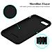 Custodia Compatibile Con Apple Iphone 8 Plus / 7 Plus / 7s Plus In Liquid Nero - Coperchio Protettivo In Silicone Tpu Flessibile - Foto miniatura 5