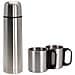 Tourist Thermos + 2 Tazze - Acciaio Inox, 1l - Foto miniatura 1