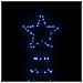 Albero di Natale a Cono Blu 1400 LED 160x500 cm - Foto miniatura 3