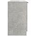 Mobile Bagno Grigio Cemento 64,5x33,5x59cm In Legno Multistrato - Foto miniatura 2