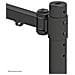 Supporto Da Scrivania Con 3 Snodi Per Schermi Curv FPMA-D960BLACKPLUS i FinoA 49" 124 cm Colore Nero - Foto miniatura 4