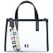 Borsa Donna Rebelle A Mano / Tracolla Virtus Shopping S Dollaro Pelle Bianco Bs23re31 1wre088 Media - Foto miniatura 1