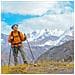 Bastoncini Da Trekking Ultraleggeri 5 Sezioni 1 Paio Blue - Foto miniatura 3