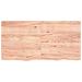 Ripiano Muro Marrone 120x60x (2-4) cm Massello Rovere Trattato - Foto miniatura 4