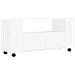 Mobile Porta Tv Bianco 102x34,5x43 Cm In Legno Multistrato - Foto miniatura 2
