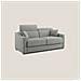 Amber Divano letto matrimoniale in tessuto smacchiabile T05 171 cm (mat. 120x197) grigio - Foto miniatura 1