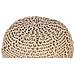 Pouf Priene Cotone Beige - Foto miniatura 2