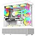 Case Sigma X1 Midi TowerATX / Micro-ATX / Mini ITX 3 Porte USB 2.0 / USB 3.0 USB-C 3.1 Colore Bianco - Foto miniatura 8