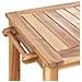 Tavolo Da Giardino Legno Massiccio Legno Chiaro Sassari Ii - Foto miniatura 5