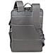 8267 Grey zaino City backpack Grigio Poliestere - Foto miniatura 15