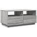 Tavolino Da Soggiorno Con Luci Led Grigio Sonoma 90x49x40 Cm - Foto miniatura 3