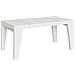Tavolo Allungabile 90x120/224 Cm Naxy Premium Bianco Frassino - Foto miniatura 1