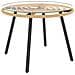 Set Salotto da Giardino 3 pz con Cuscini Beige in Polyrattan - Foto miniatura 4