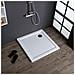 Piatto Doccia In Resina Quadrato 80x80 Bordo Basso Slim 3cm Ultra Resistente Design Moderno - Foto miniatura 1
