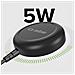 TECHGSAMWATCH Caricabatterie per dispositivi mobili Orologio intelligente Bianco USB Carica wireless Interno - Foto miniatura 2
