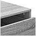 Cassettiera Angolare Grigio Sonoma 40x41x58cm Legno Multistrato - Foto miniatura 8