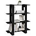 Libreria /divisorio Nero 100x30x123,5 Cm - Foto miniatura 4