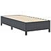 Letto a molle Grigio Scuro 90 x 190 cm Tessuto in Cords - Foto miniatura 3