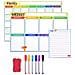 Lavagna Magnetica Da Frigorifero - Set Planner Settimanale Riutilizzabile - Foto miniatura 1