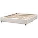Letto Con Cassetti Contenitore Senza Testata Tessuto Prades 180 X 200 Cm Beige Chiaro - Foto miniatura 4