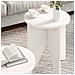 Tavolino da salotto 2 pcs Bianco 41,5 x 41,5 x 44 cm - Foto miniatura 4