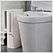 Set Scopino E Cestino Per Wc Bagno 2 In 1 Salvaspazio Portascopino E Pattumiera - Foto miniatura 3