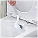 Set Scopino E Cestino Per Wc Bagno 2 In 1 Salvaspazio Portascopino E Pattumiera - Foto miniatura 5