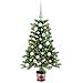 Albero di Natale con 150 LED con supporto Verde 90 cm PE - Foto miniatura 3