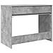 Scrivania Grigio cemento 100 x 50 x 78 cm Legno multistrato - Foto miniatura 8