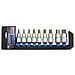 Set Chiavi A Bussola Esagonali 9 Pezzi H4-h17  1/2 Pollice - Foto miniatura 1
