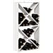 Portabottiglie 2 pcs Bianco 62 x 25 x 62 cm Pino massello - Foto miniatura 3