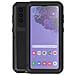 Cover per Galaxy S21+ 5G - Silicone+Vidrio+Metallo, Nero, Antiurto - Foto miniatura 1