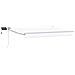 Tenda retrattile manuale con LED Bianco 3,5 x 2,5 m - Foto miniatura 1