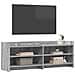 Mobile TV 135 x 33 x 47 cm Sonoma grigio Legno ingegnerizzato - Foto miniatura 2