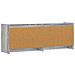 Mobile TV 135 x 33 x 47 cm Sonoma grigio Legno ingegnerizzato - Foto miniatura 5