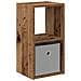 Comodino Legno vecchio 25,5 x 22 x 49,5 cm Legno multistrato - Foto miniatura 1