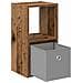 Comodino Legno vecchio 25,5 x 22 x 49,5 cm Legno multistrato - Foto miniatura 5