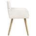 Sedie da pranzo 2 pcs Bouclé Crema 59 x 57 x 85 cm - Foto miniatura 4