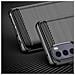 Custodia In Carbonio Flessibile Per Motorola Moto G Stylus 2022, Colore Nero. - Foto miniatura 3