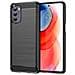 Custodia In Carbonio Flessibile Per Motorola Moto G Stylus 2022, Colore Nero. - Foto miniatura 4