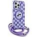 Karl Lagerfeld Iml Crossbody Monogram Karl & Choupette Head Magsafe Case Per Iphone 15 Pro - Viola - Foto miniatura 1