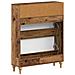 Mobile per scarpe ALKMAAR 78 x 24 x 103 cm Legno ingegnerizzato - Foto miniatura 6