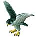 Animali Uccelli Falco Pellegrino 10.5cm. 69356 - Foto miniatura 1