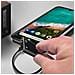 Adattatore Audio Carica Da Usb Tipo C A Usb-c E Jack 3,5 Mm Femmina Nero - Foto miniatura 2