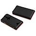 Custodia Compatibile Con Nokia Lumia 925 In Nero Carbone - Coperchio Protettivo In Design Flip Realizzato In Finta Pelle Liscia - Foto miniatura 2