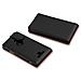 Custodia Compatibile Con Nokia Lumia 925 In Nero Carbone - Coperchio Protettivo In Design Flip Realizzato In Finta Pelle Liscia - Foto miniatura 4
